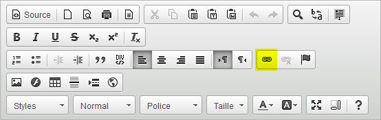 Editeur HTML Wysiwyg